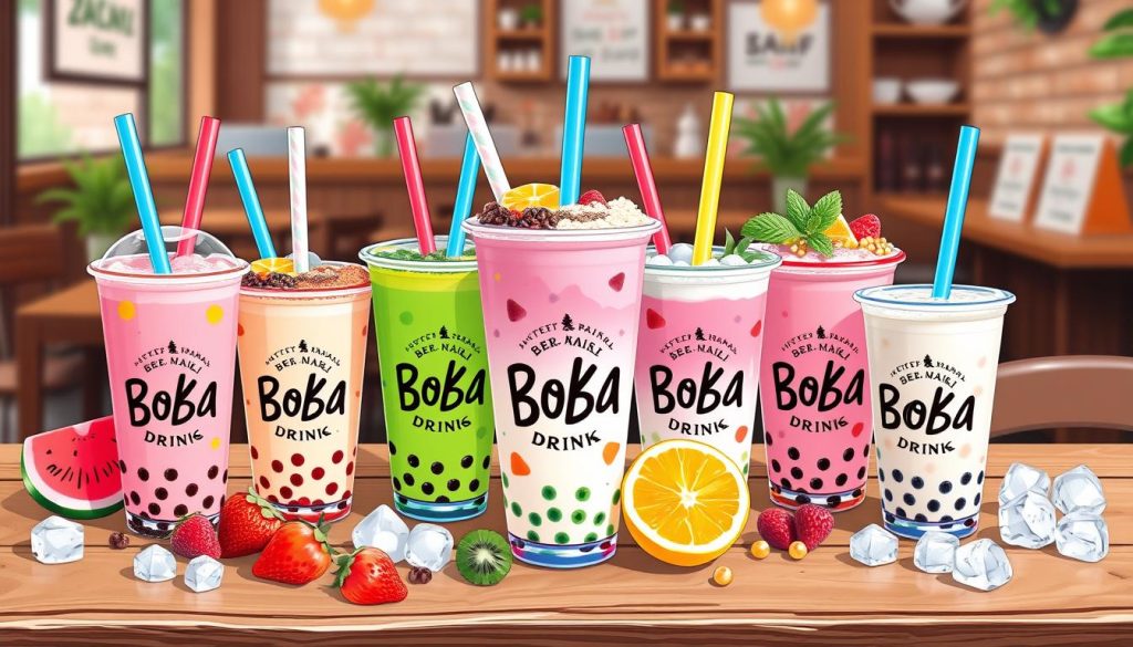 Boba menu comparison