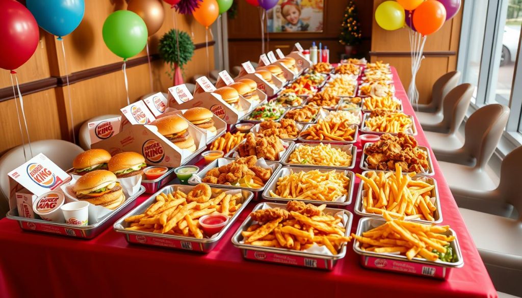 Burger King Catering Packages