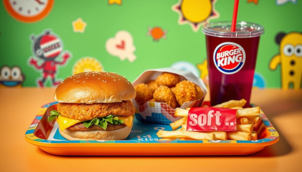 Burger King Kids Menu