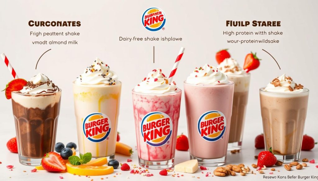 Burger King Shakes for Different Diets