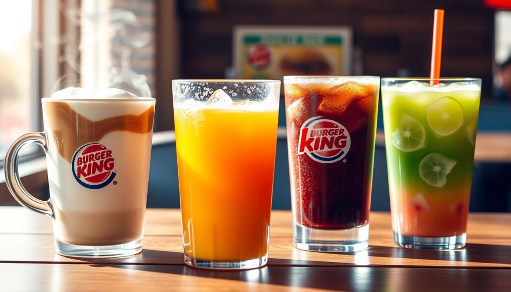 Burger King breakfast beverages