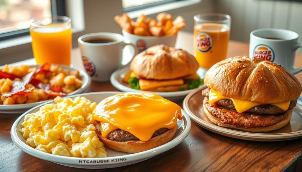 Burger King breakfast combos