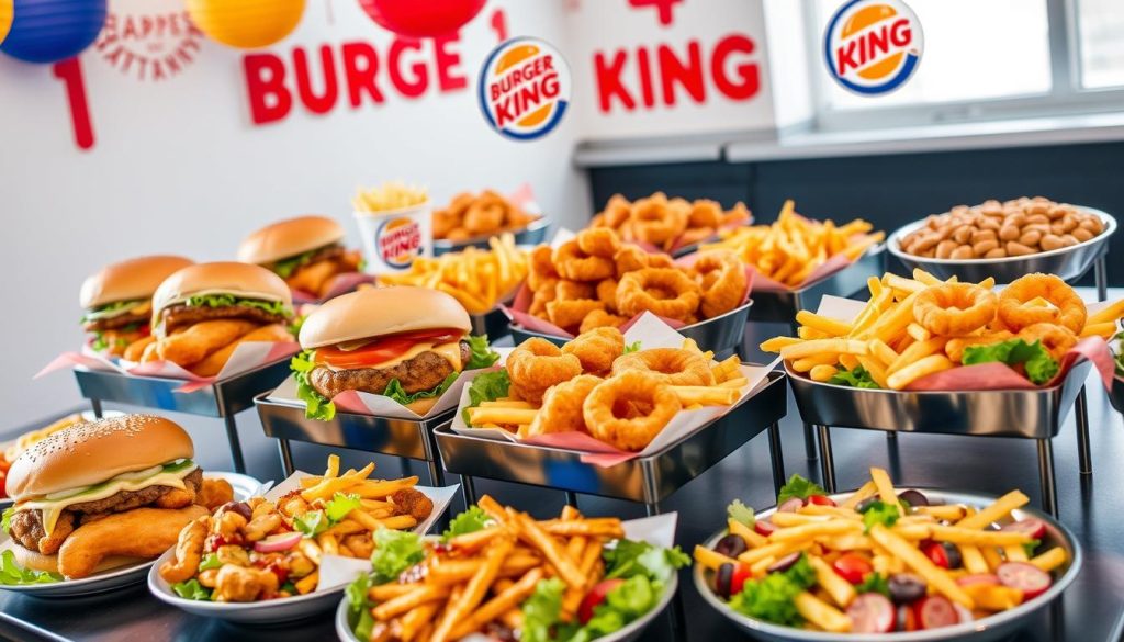 Burger King catering packages