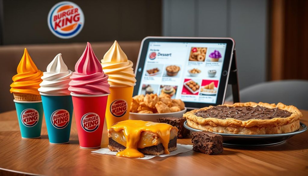 Burger King desserts online order