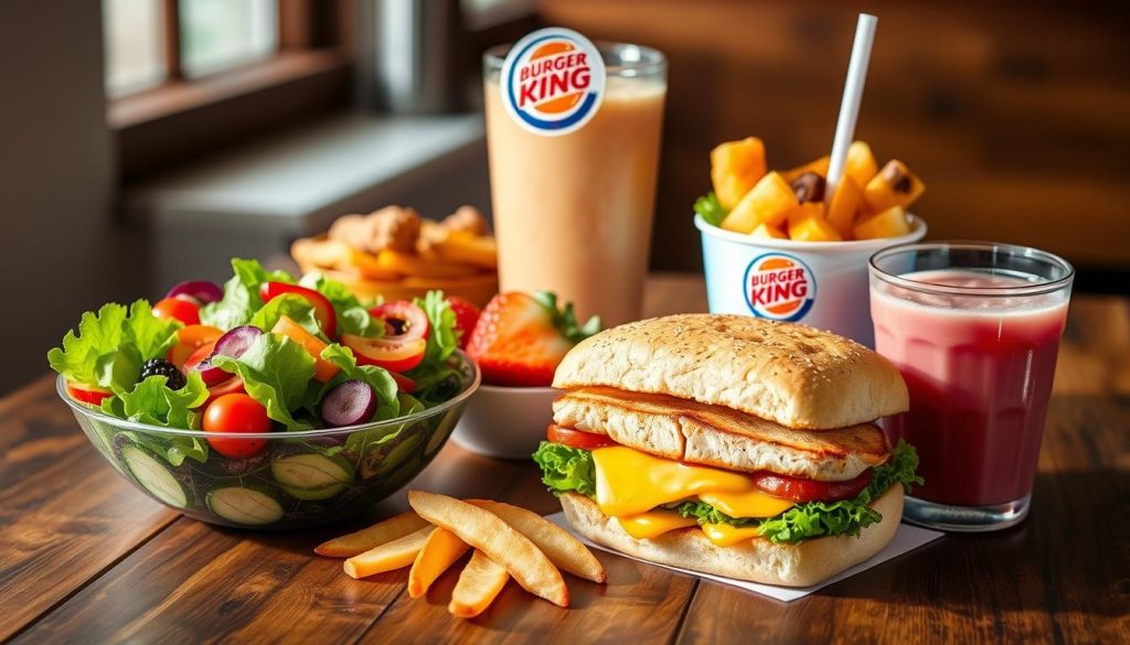 Burger King healthy choices