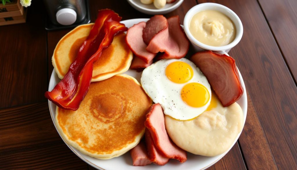 Classic Southern breakfast dishes at Cracker Barrel