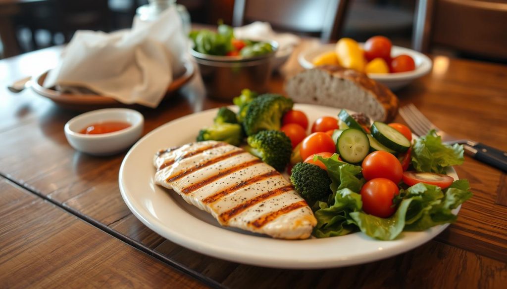 Cracker Barrel healthy dinner options