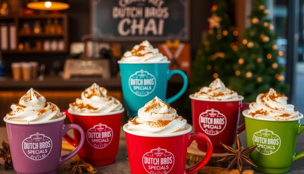 Dutch Bros chai specials