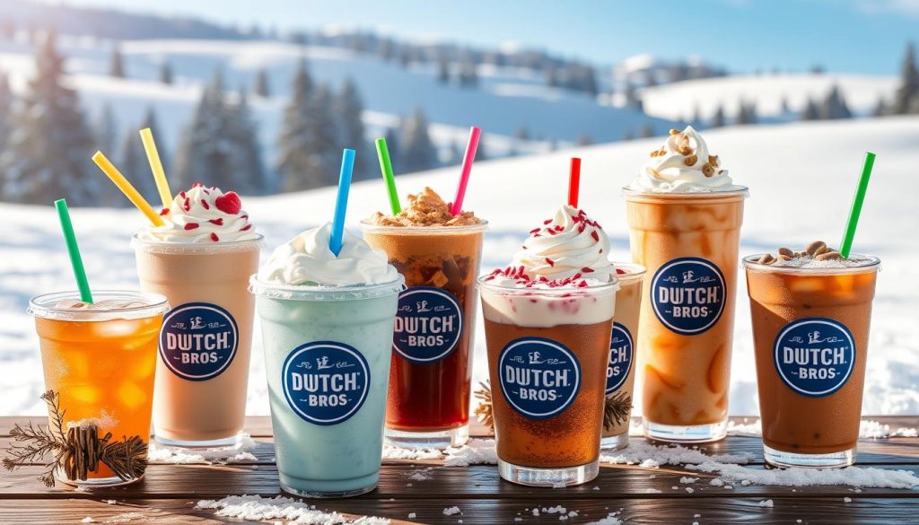 Dutch Bros iced drinks