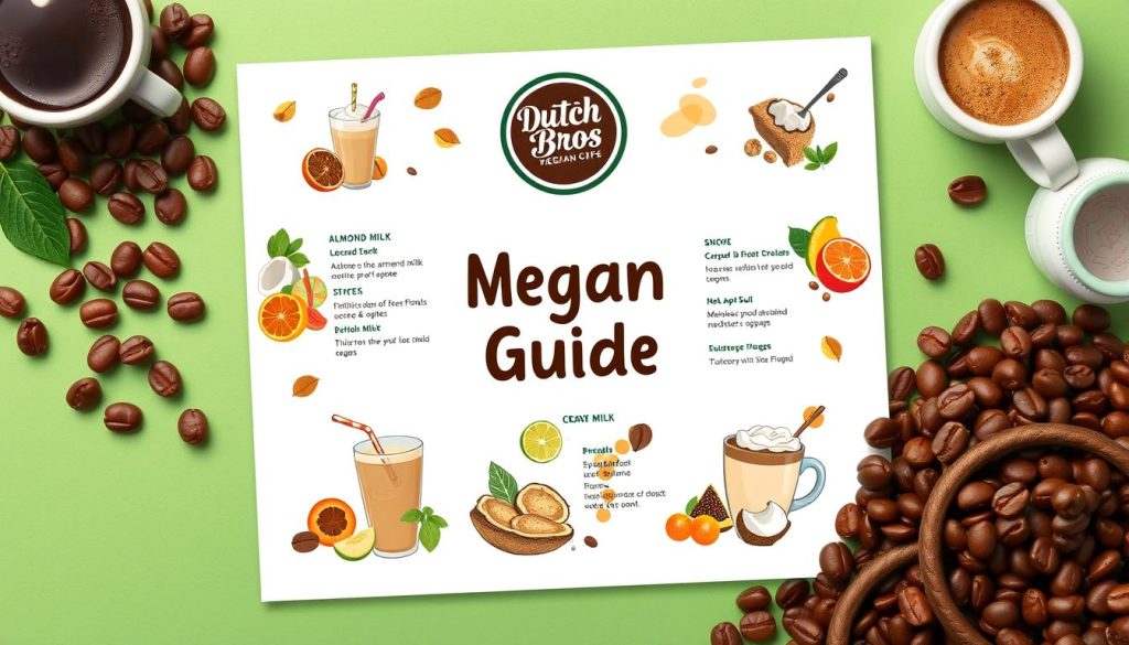 Dutch Bros website vegan guide