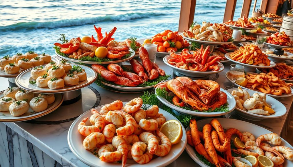 Expansive Seafood Selection