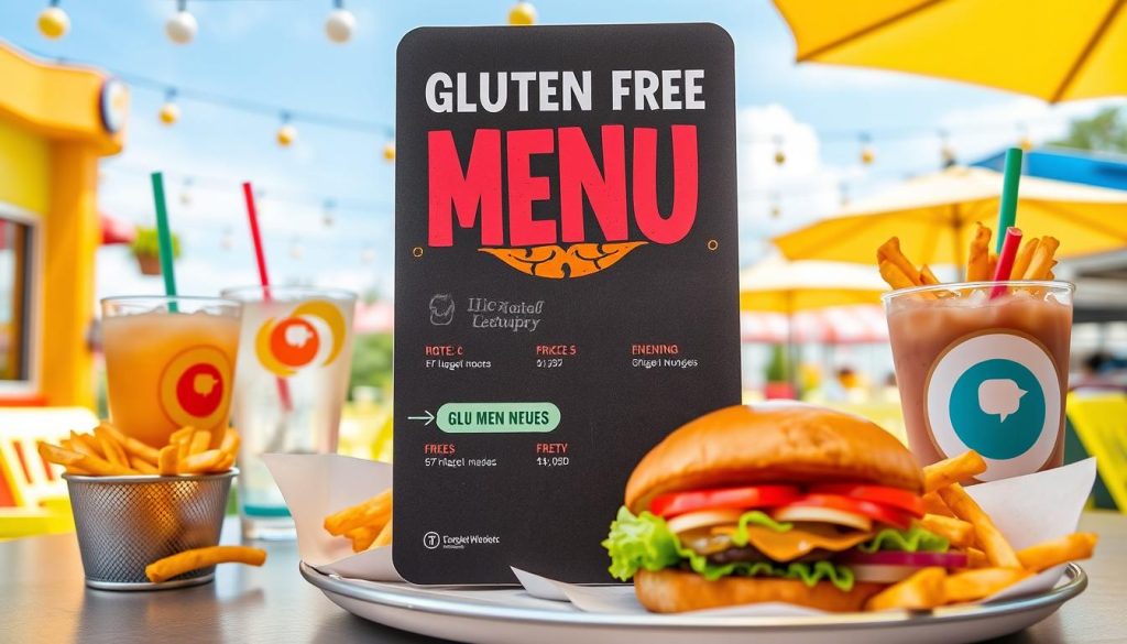 Gluten-free Sonic menu