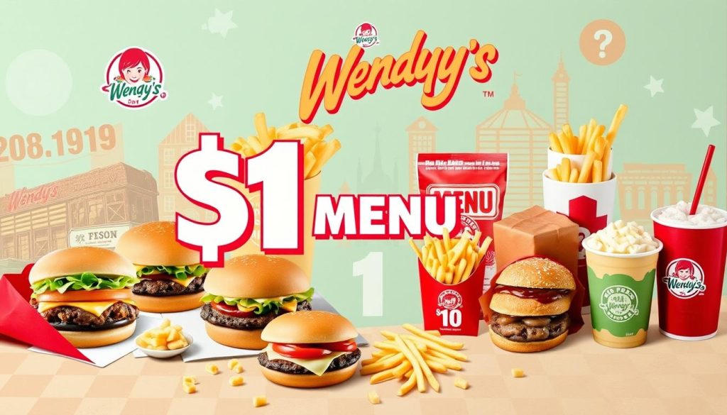 History of Wendy's menu