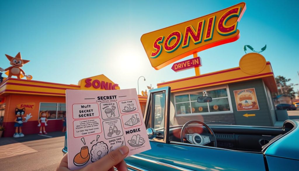 How to order from Sonic secret menu