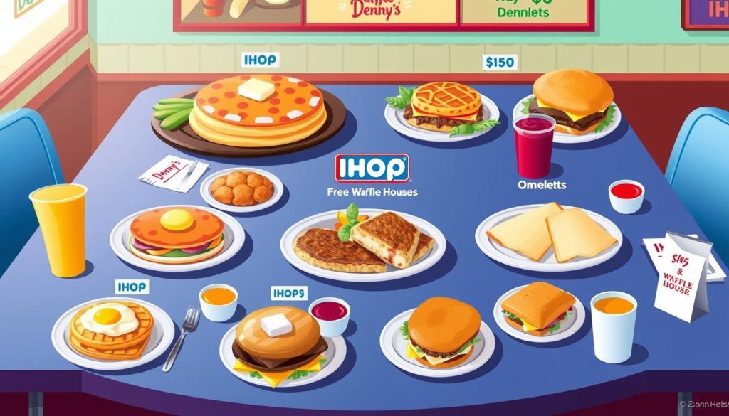 IHOP 5 dollar menu comparison