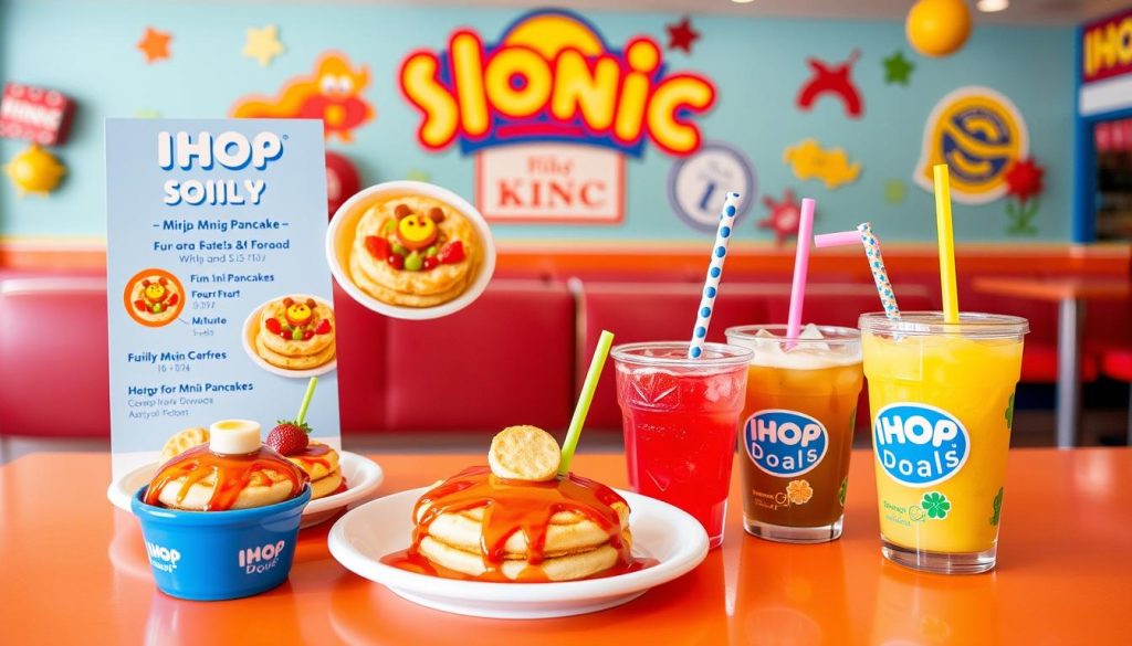 IHOP Sonic Kids Menu