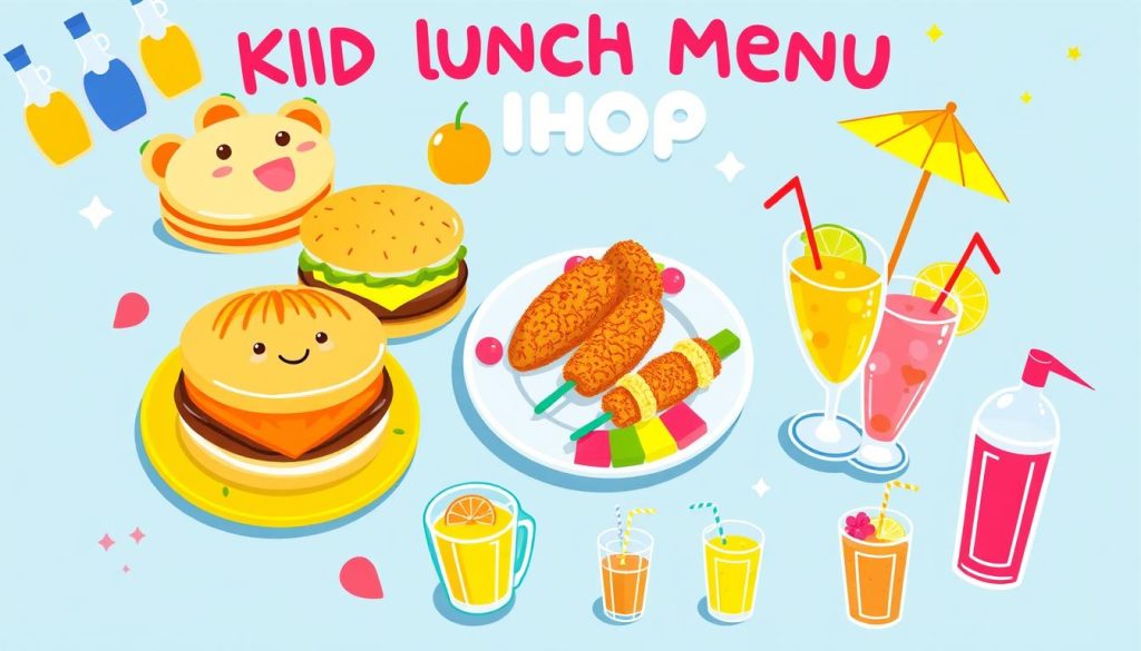 IHOP children's menu