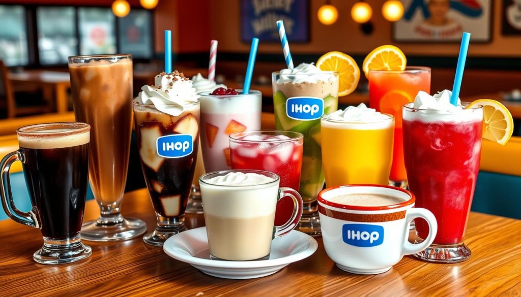 IHOP drinks list