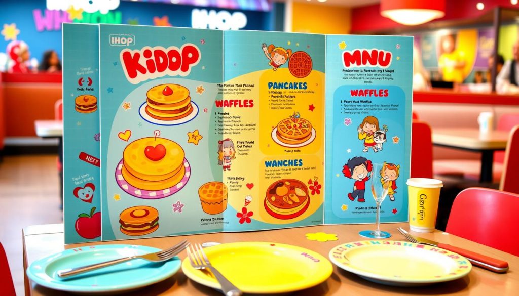 IHOP kids' menu