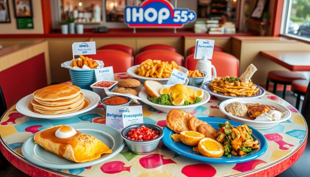 IHOP regional menus