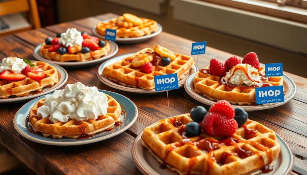 IHOP waffle calories