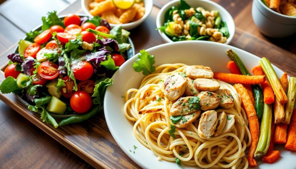 Low calorie Olive Garden meals