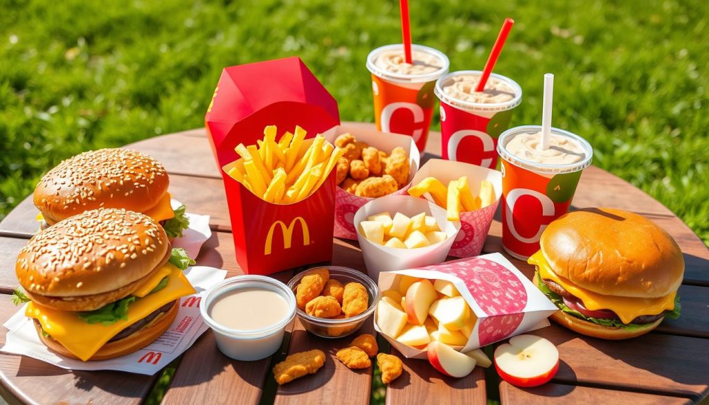 McDonald's family bundle contents