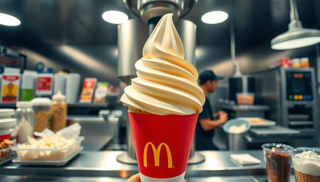 McDonald's ice cream making process