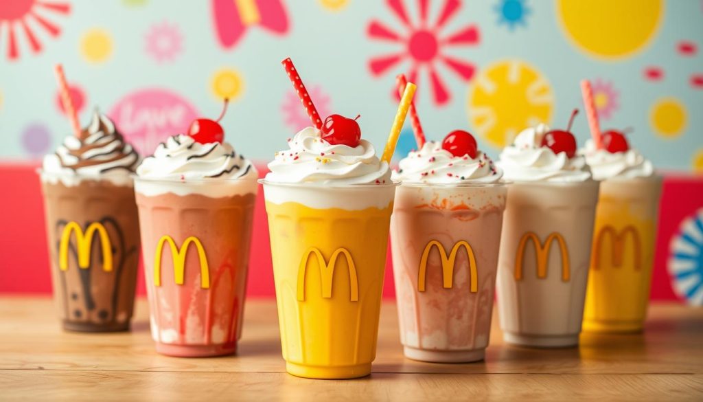 McDonald's shakes