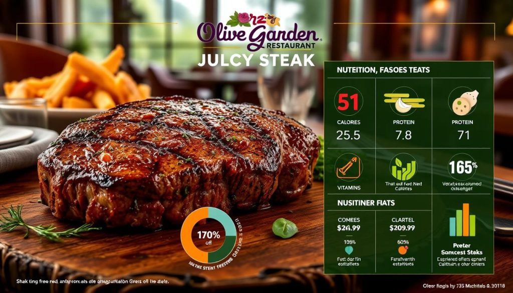 Nutritional Information of Olive Garden Steak