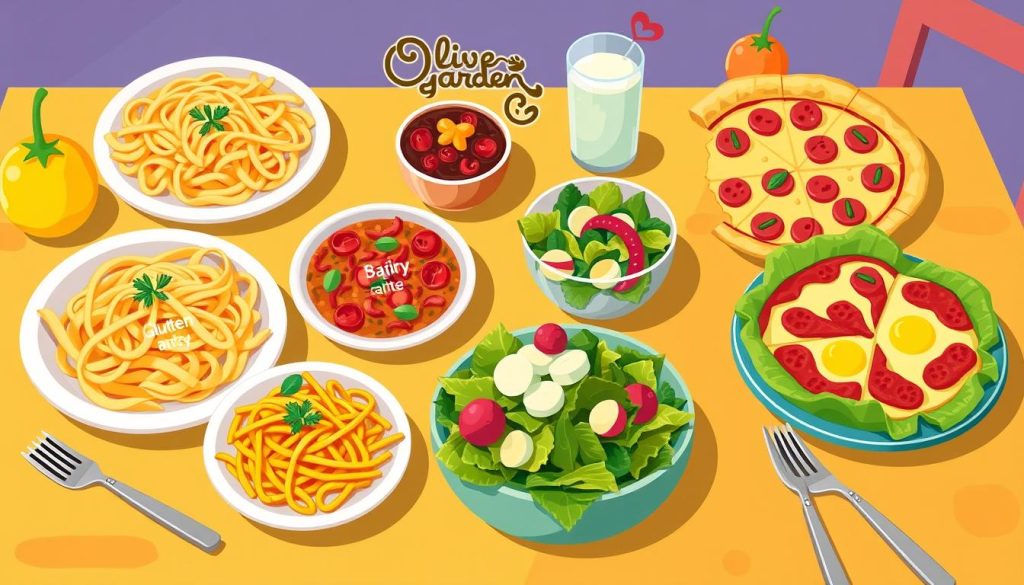 Olive Garden Kids Menu Allergens