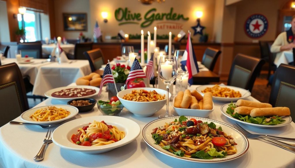 Olive Garden Veterans Day promotions