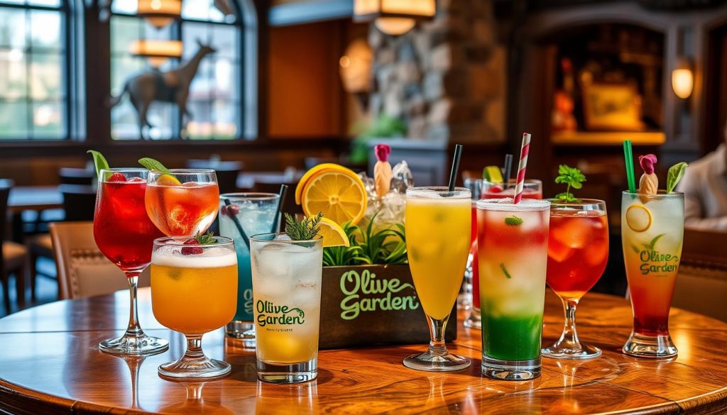 Olive Garden beverages