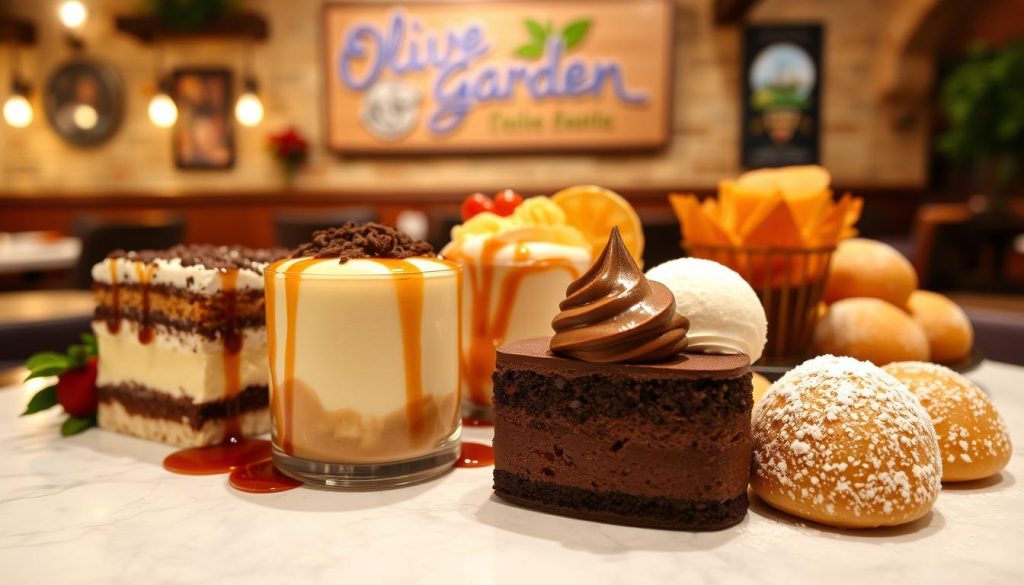 Olive Garden dessert options