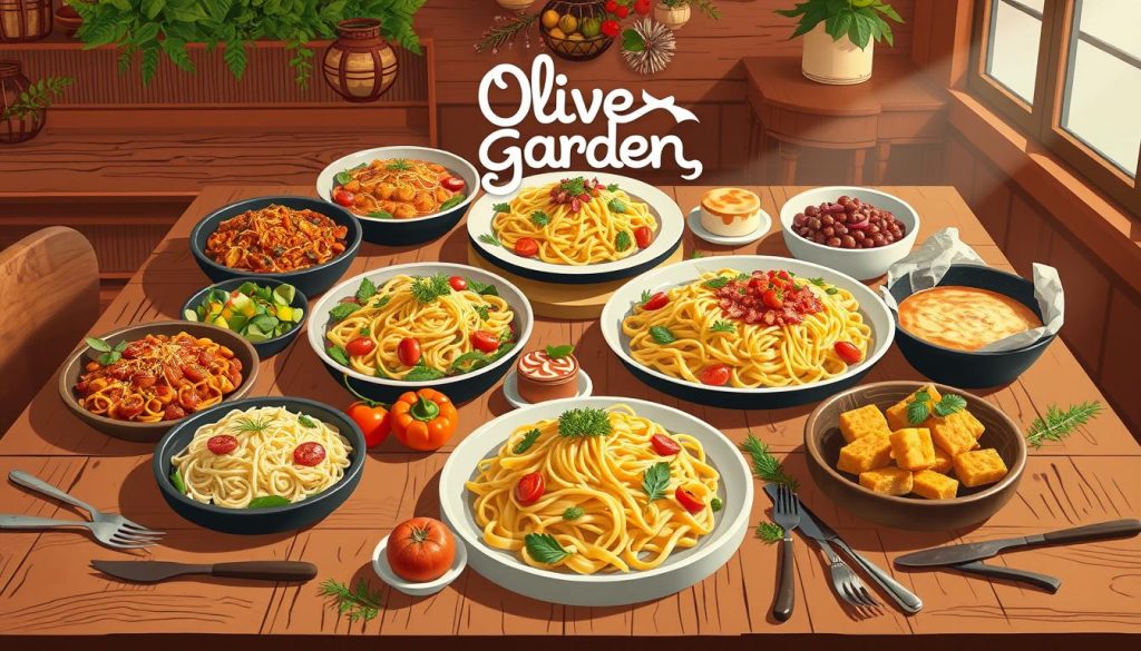 Olive Garden seasonal menu