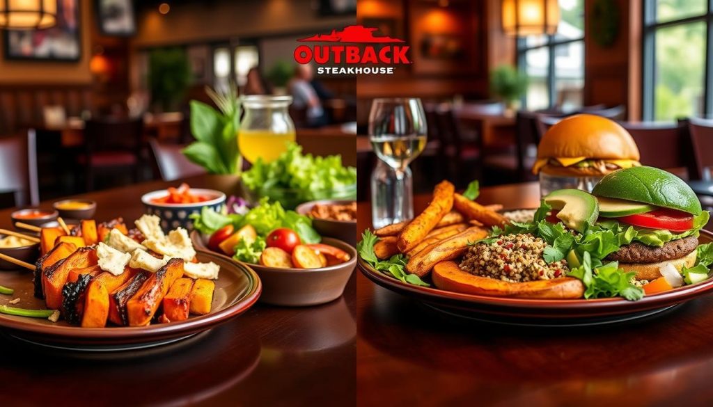 Outback Steakhouse Vegetarian Menu vs Vegan Menu