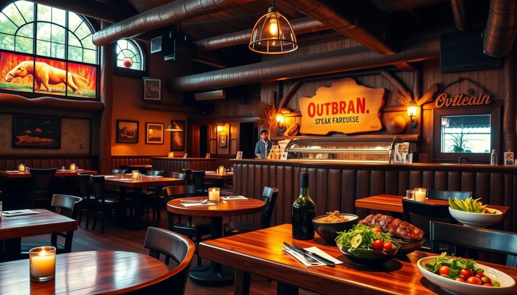 Outback dining ambiance