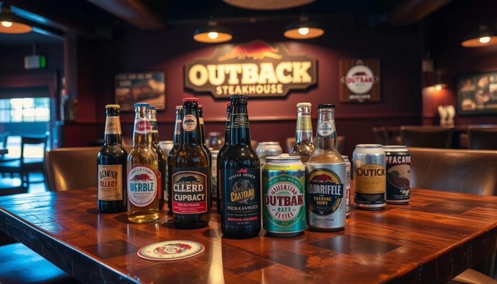 Outback domestic beer prices