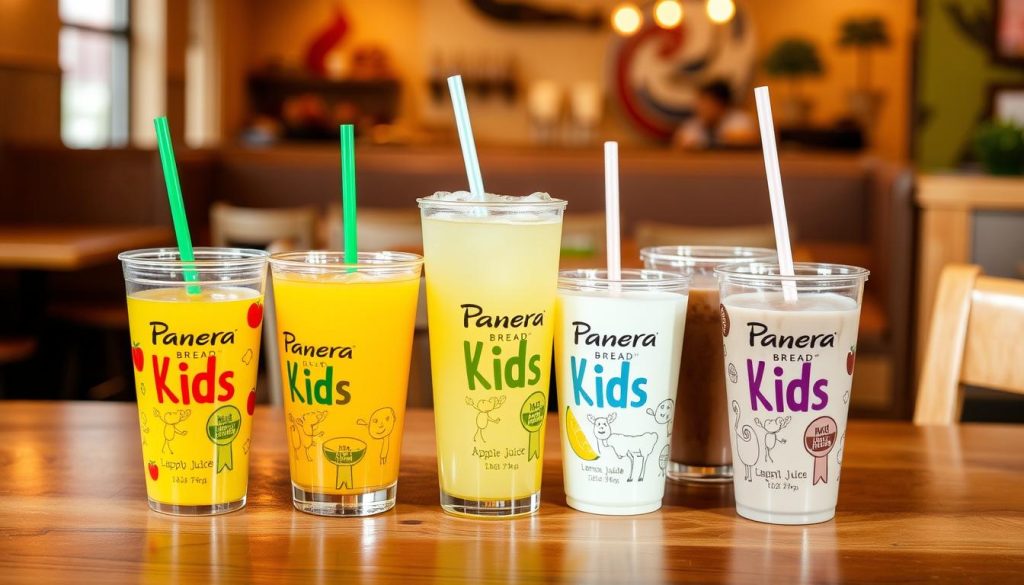 Panera Bread kids beverages