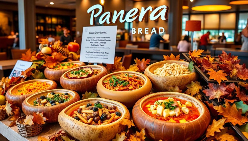 Panera seasonal menu