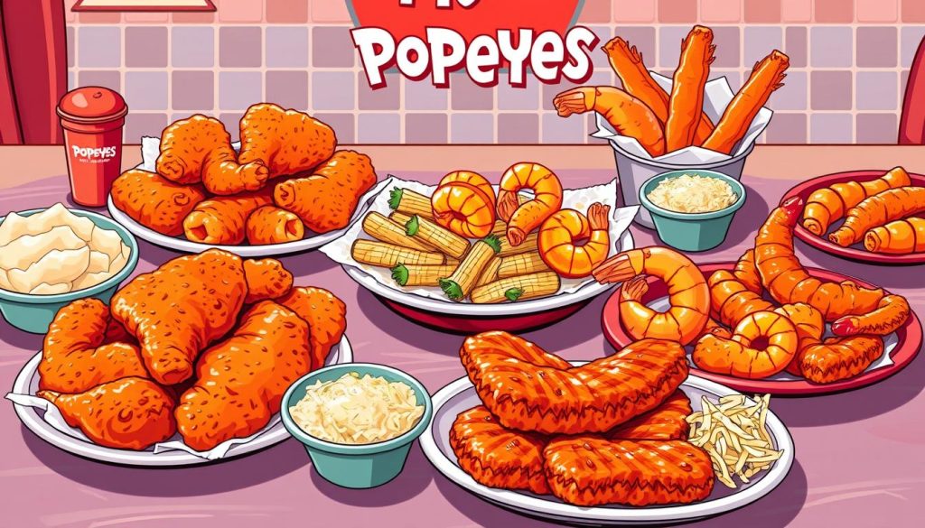 Popeyes Protein Menu Nutrition Information