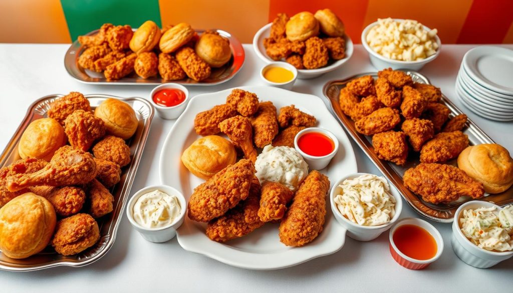 Popeyes catering menu with prices