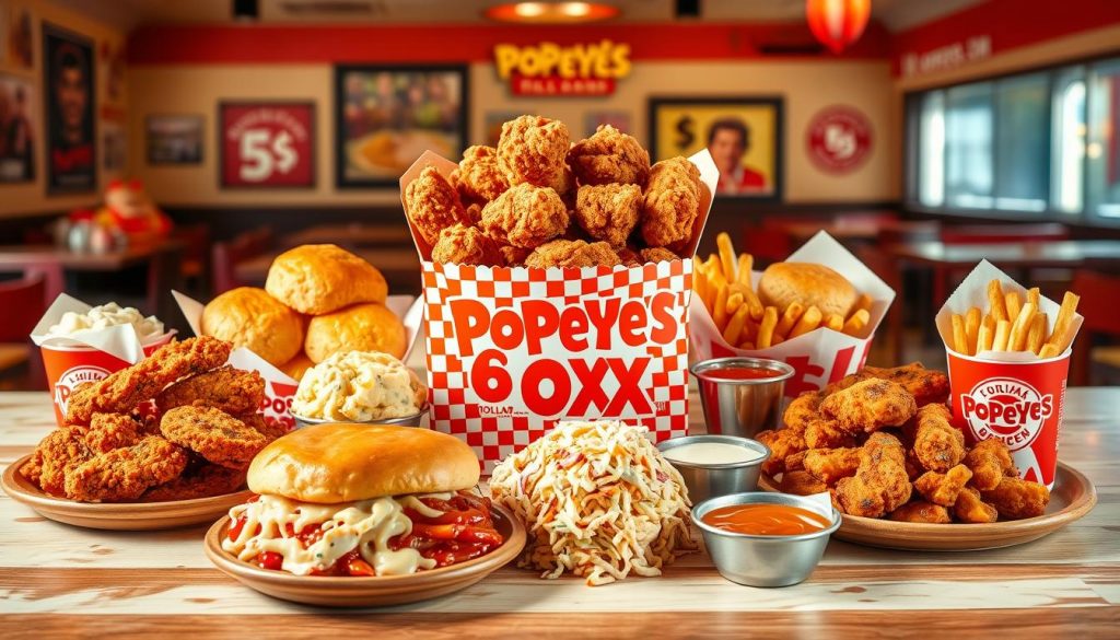 Popeyes full menu