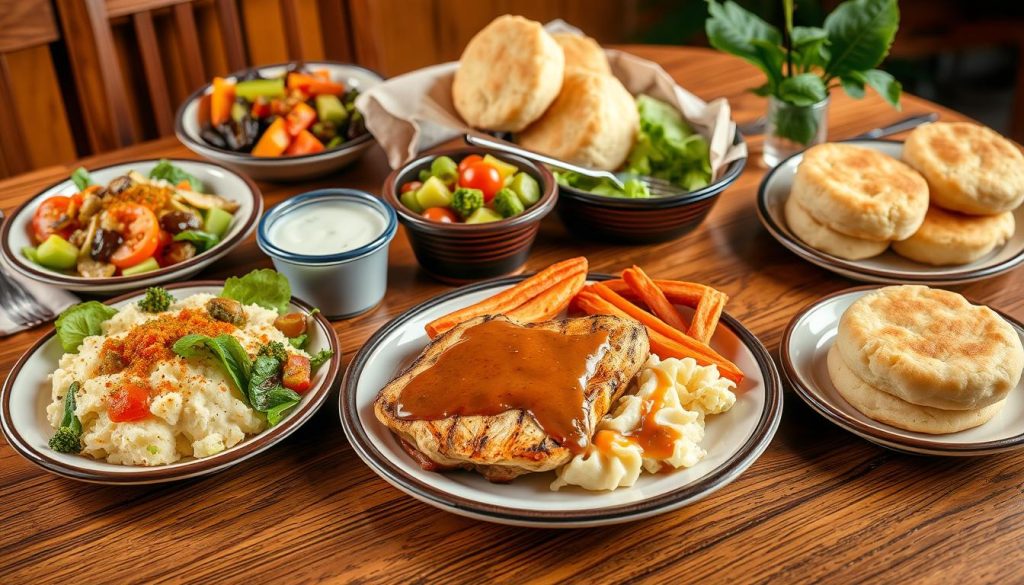 Popular allergen-free meals at Cracker Barrel