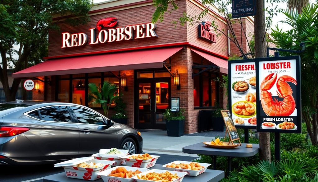 Red Lobster curbside pickup