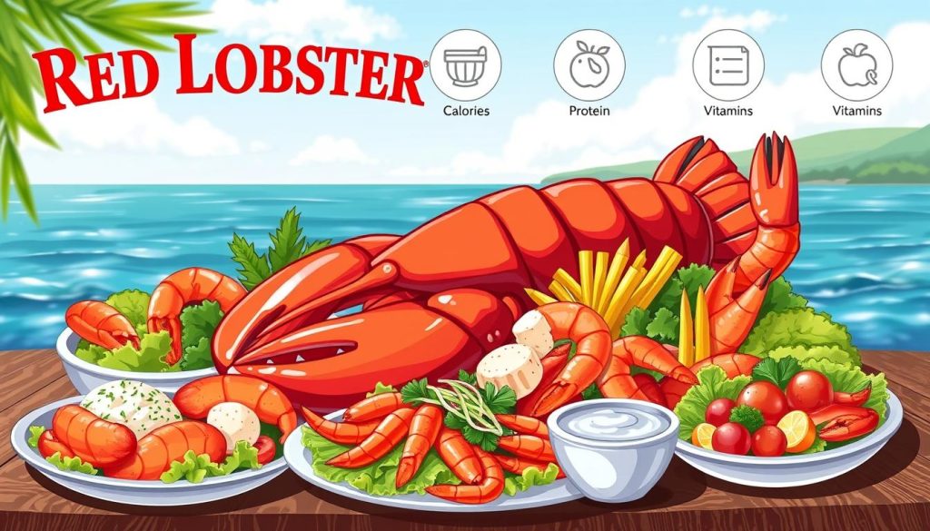 Red Lobster lunch menu nutrition facts