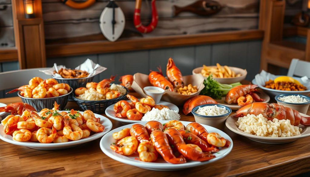 Red Lobster seafood options