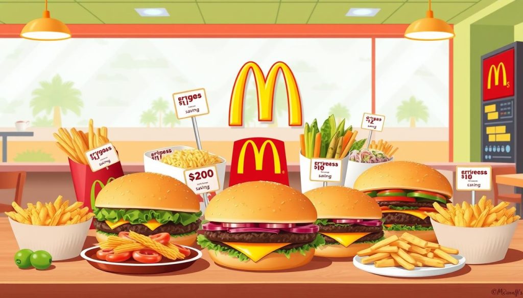 Savings on McDonald's vegetarian menu