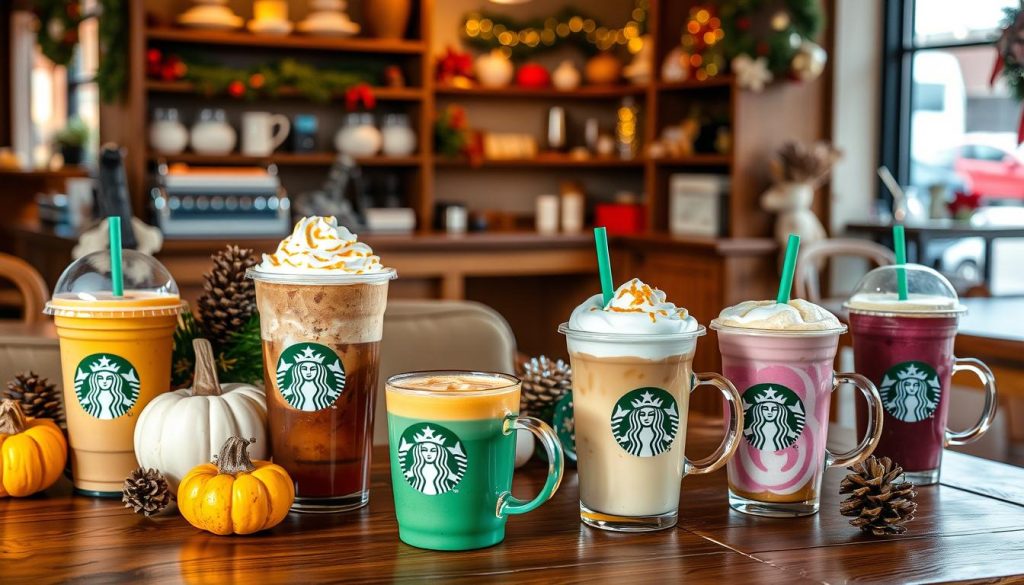 Seasonal Starbucks specials