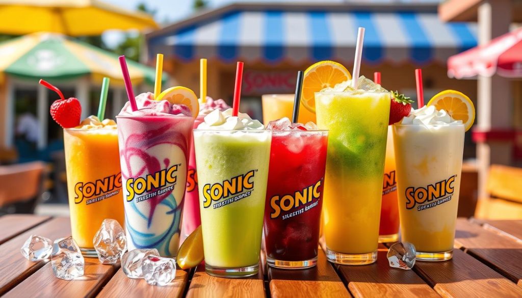 Sonic drink menu